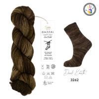 Gazzal Happy Feet (3262) 75% Мериносовая шерсть, 25% Полиамид / 100 гр. - 330 м.